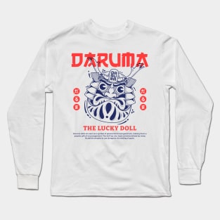 Daruma The Lucky Doll Long Sleeve T-Shirt